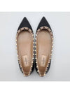 Rockstud Ballerina Flats Black - VALENTINO - BALAAN 8