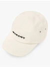 Tedji Ball Cap Ecru - ISABEL MARANT - BALAAN 4