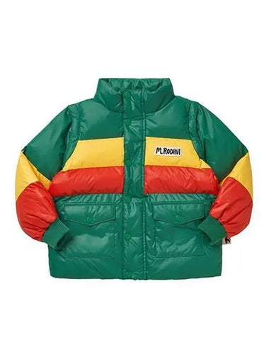 2371010375 Zipper sleeve puffer junior padding 1208567 - MINI RODINI - BALAAN 1