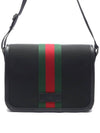 Web Stripe Techno Messenger Bag Black - GUCCI - BALAAN 2