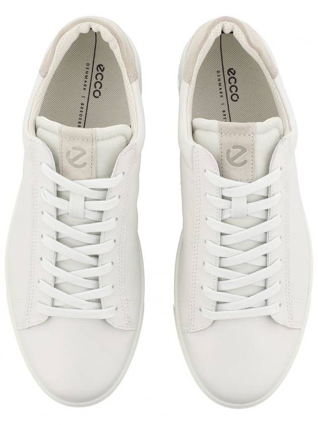 Street Lite Low Top Sneakers White - ECCO - BALAAN 3