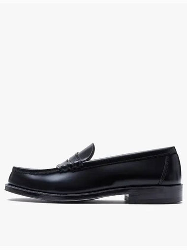 Men s cowhide wide penny loafer HS 9064 BLACK - HARUTA - BALAAN 1