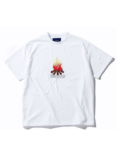 Pigmented Stella Short Sleeve T-Shirt White - VESTITO - BALAAN 1