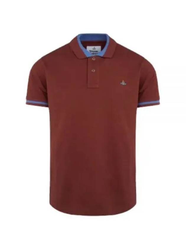 Classic ORB Logo Polo Shirt Red - VIVIENNE WESTWOOD - BALAAN 2