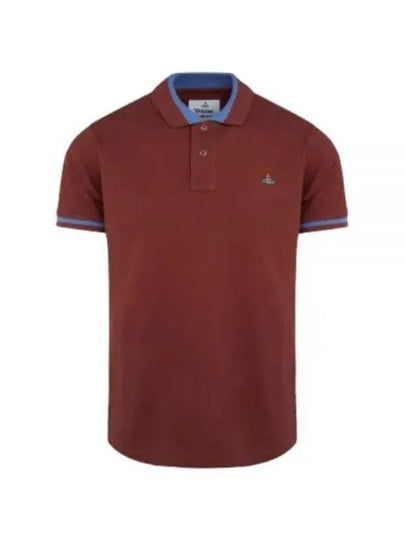 Classic ORB Logo Polo Shirt Red - VIVIENNE WESTWOOD - BALAAN 2