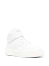 Sporty Mix Logo High Top Sneakers White - GANNI - BALAAN 2