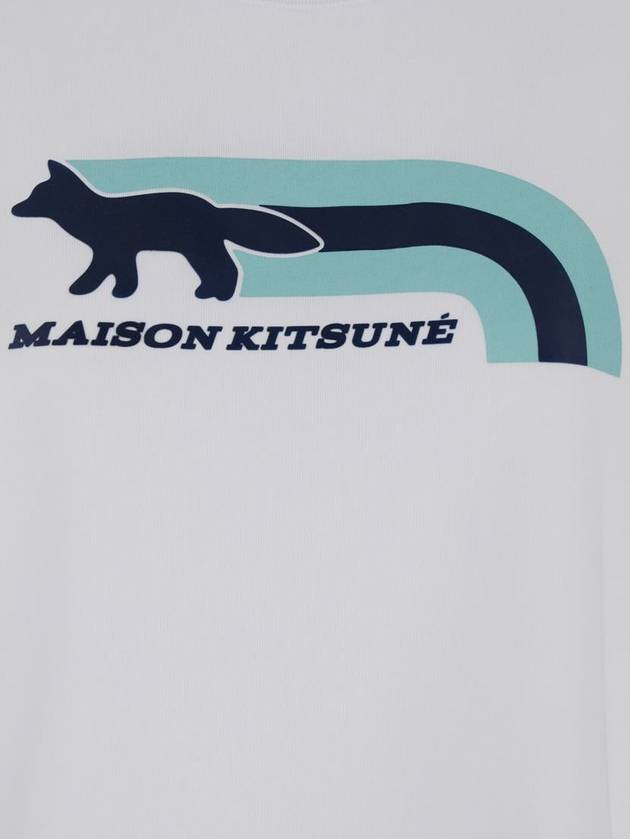 Flash Fox Relaxed Tee-Shirt - MAISON KITSUNE - BALAAN 3