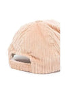 Logo Corduroy Ball Cap Pink - ISABEL MARANT - BALAAN 3