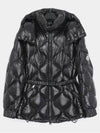 FIOGET patch logo belted hood padded women s jacket 1A00109 68950 999 - MONCLER - BALAAN 3