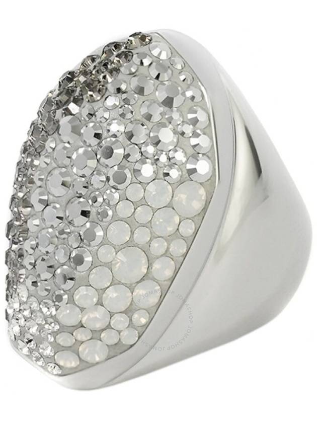 Swarovski Rhodium Plated Kinshasa Ring, Size 52 - SWAROVSKI - BALAAN 1