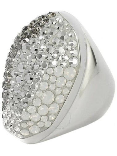 Swarovski Rhodium Plated Kinshasa Ring, Size 52 - SWAROVSKI - BALAAN 1