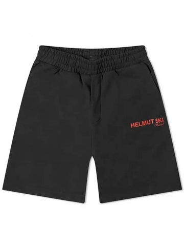 Ski Logo Shorts Black - HELMUT LANG - BALAAN 1