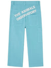 Kids Logo Cargo Pants Sky Blue F24053 005GC - THE ANIMALS OBSERVATORY - BALAAN 3