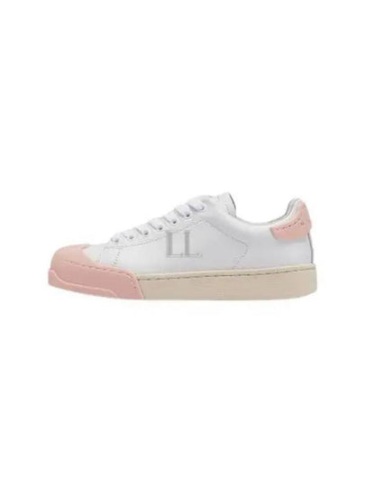 Dada Bumper Logo Low Top Sneakers White Pink - MARNI - BALAAN 2