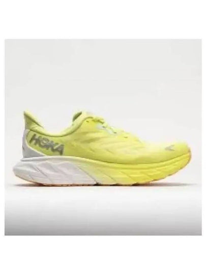 Women's Arahi 6 Low Top Sneakers Yellow - HOKA ONE ONE - BALAAN 2