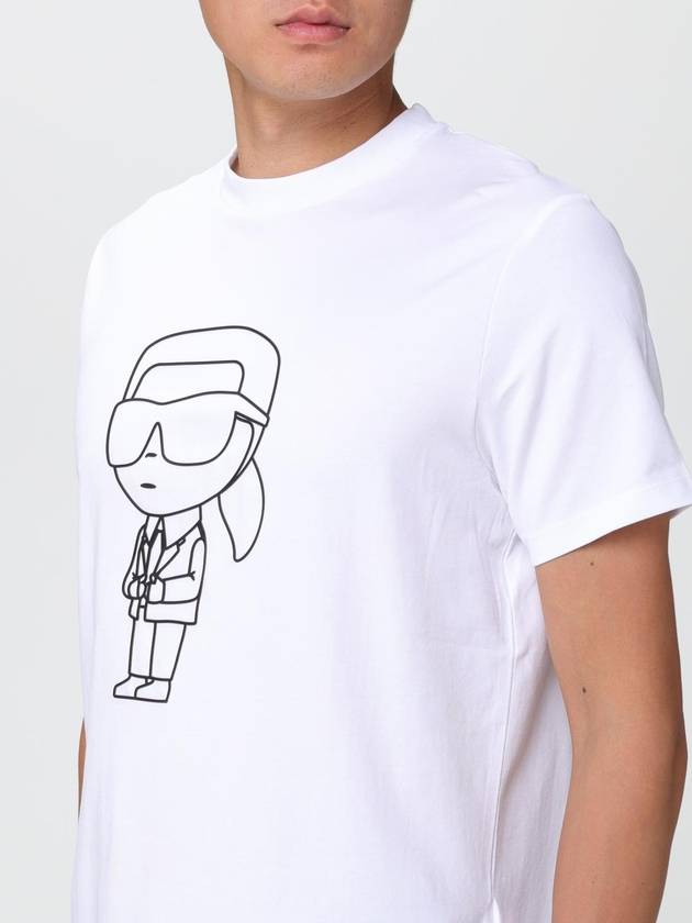 T-shirt Karl Lagerfeld con stampa Karl - KARL LAGERFELD - BALAAN 3