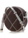 Paisley Quilted Round Shoulder Bag Brown - ETRO - BALAAN 3