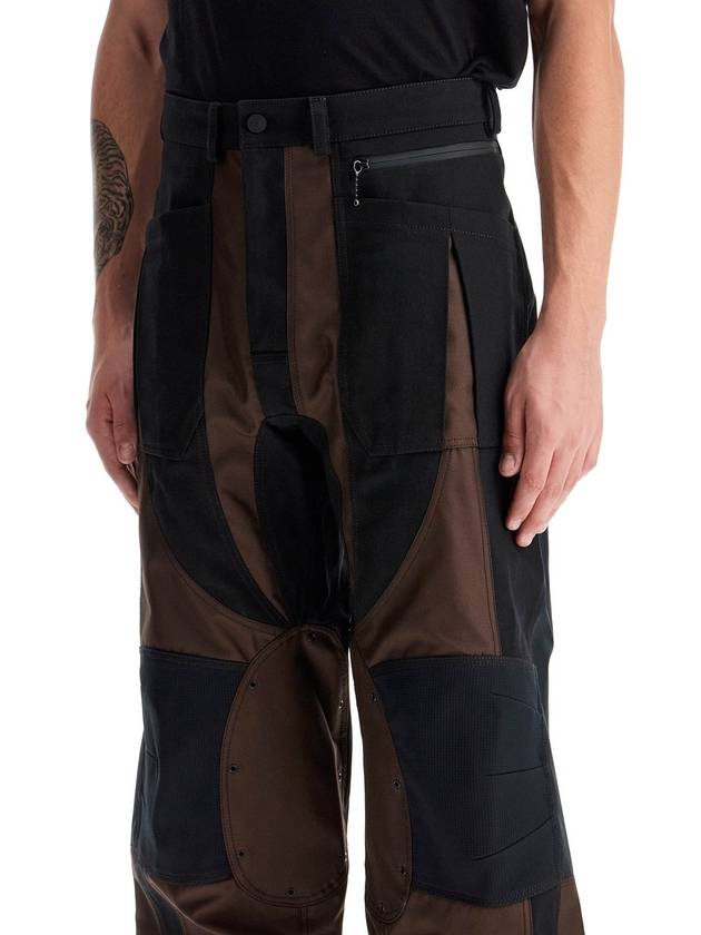 patchwork cargo pants with - MUGLER - BALAAN 4