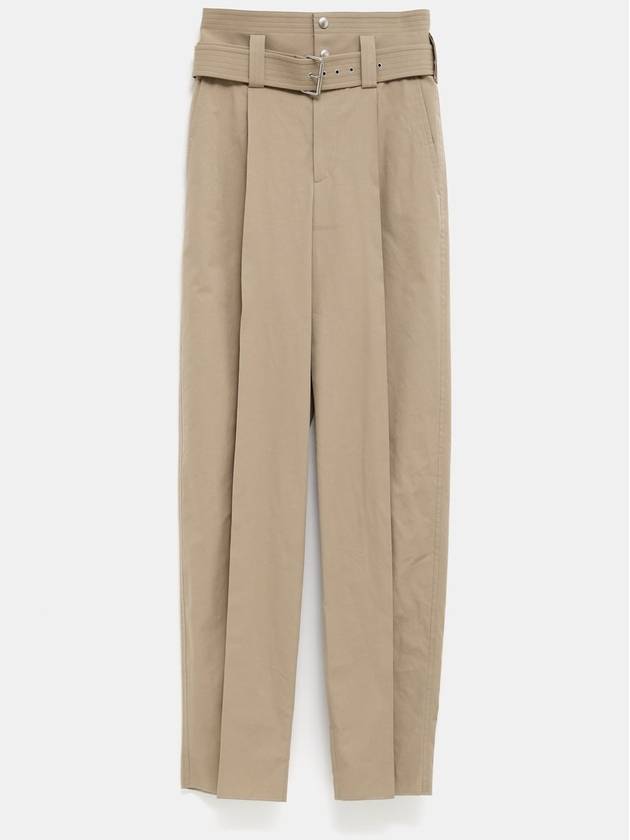 straight pants beige - BOTTEGA VENETA - BALAAN 2