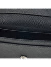 Saffiano Leather Card Holder Black - PRADA - BALAAN 10