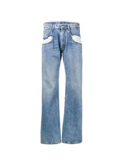 Five Pocket Straight Jeans Blue - MAISON MARGIELA - BALAAN 2