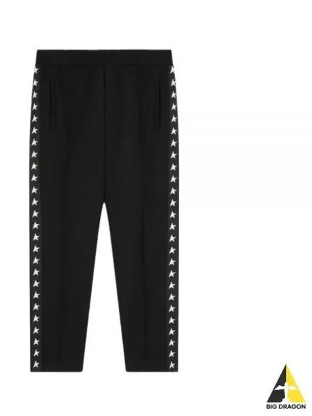 Men's Road Tapered Track Pants Black - GOLDEN GOOSE - BALAAN 2