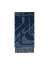 Clic Cliac Muffler Marine Bleu - HERMES - BALAAN 2