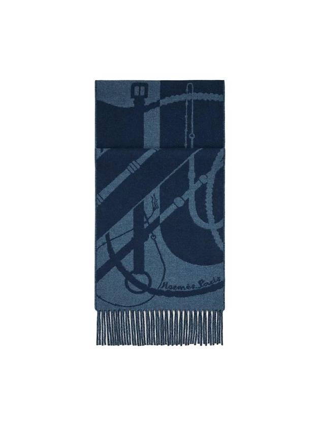 Clic Cliac Muffler Marine Bleu - HERMES - BALAAN 2