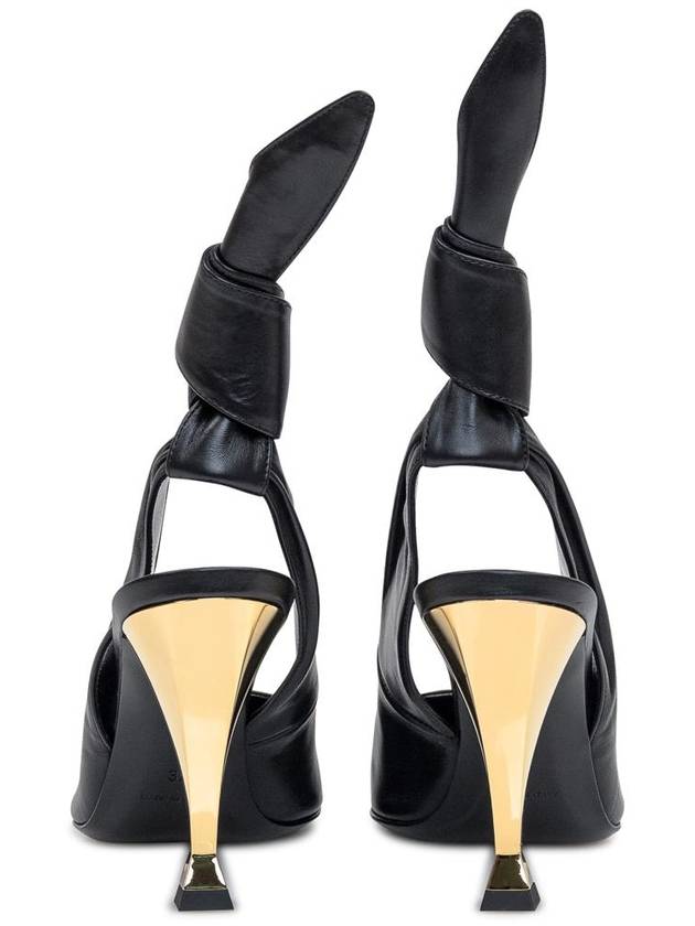 Givenchy Beauw Slingback In Nappa Leather - GIVENCHY - BALAAN 3