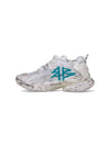 Runner Graffiti Low Top Sneakers White - BALENCIAGA - BALAAN 4