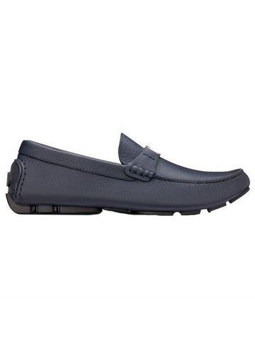 CD Signature Buckle Strap Loafers Blue - DIOR - BALAAN 1