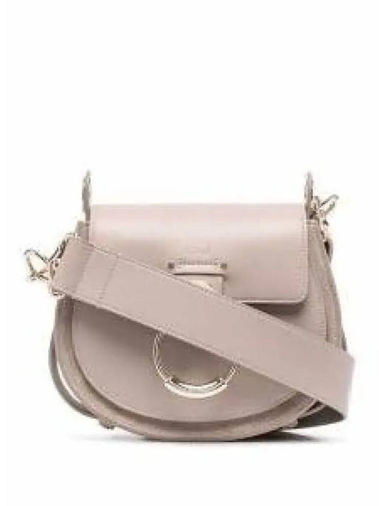 Tess Small Shoulder Bag Black Motty Grey - CHLOE - BALAAN 2