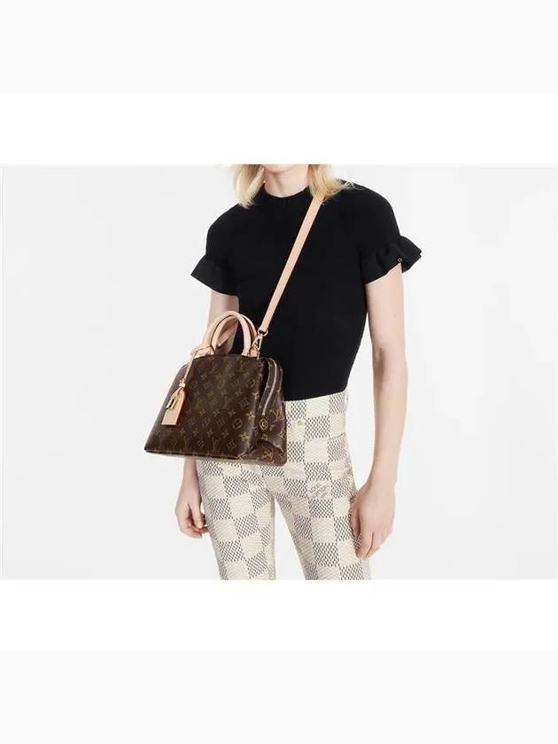 Monogram Petit Palais Tote Bag Brown - LOUIS VUITTON - BALAAN 3