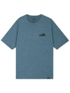 Men s Graphic 73 Skyline Utility Blue DYE Short Sleeve T Shirt 45235 SKUX - PATAGONIA - BALAAN 2