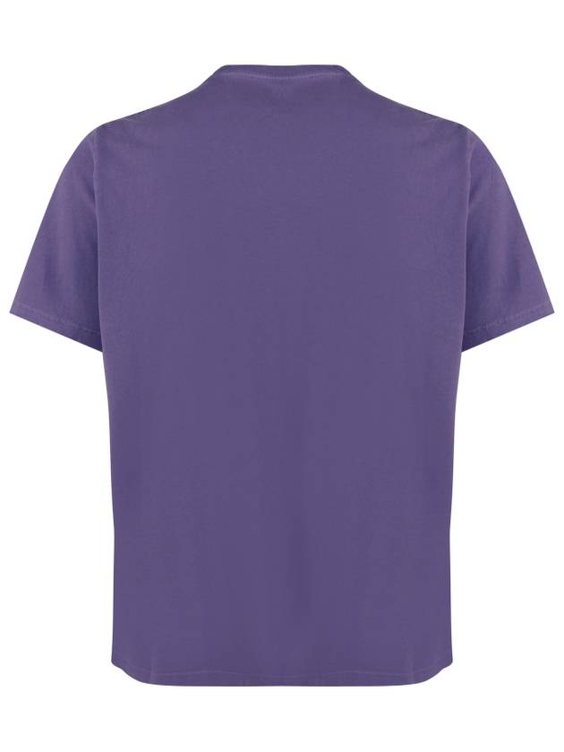 Super Vintage Crew Neck Short Sleeve T-Shirt Purple - AUTRY - BALAAN 3