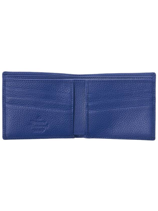 Men's Grain Leather Half Wallet Blue - VIVIENNE WESTWOOD - BALAAN 8