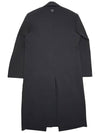 Men's Single Long Coat Black W241HC01912B - WOOYOUNGMI - BALAAN 6