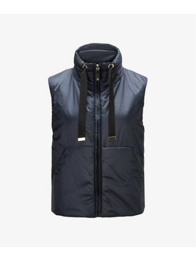 Greenvest Water Repellent Padded Vest Navy - MAX MARA - BALAAN 2