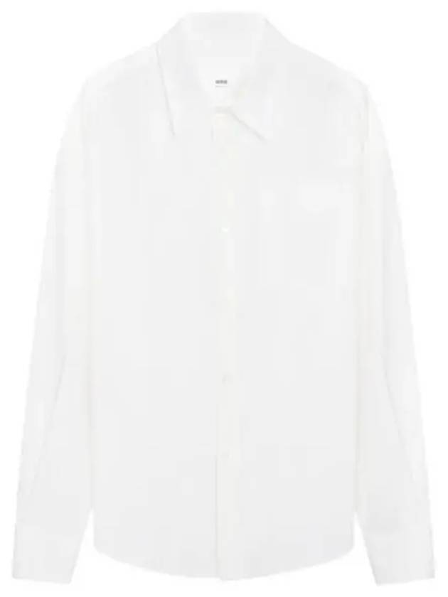 boxy fit shirt women - AMI - BALAAN 1