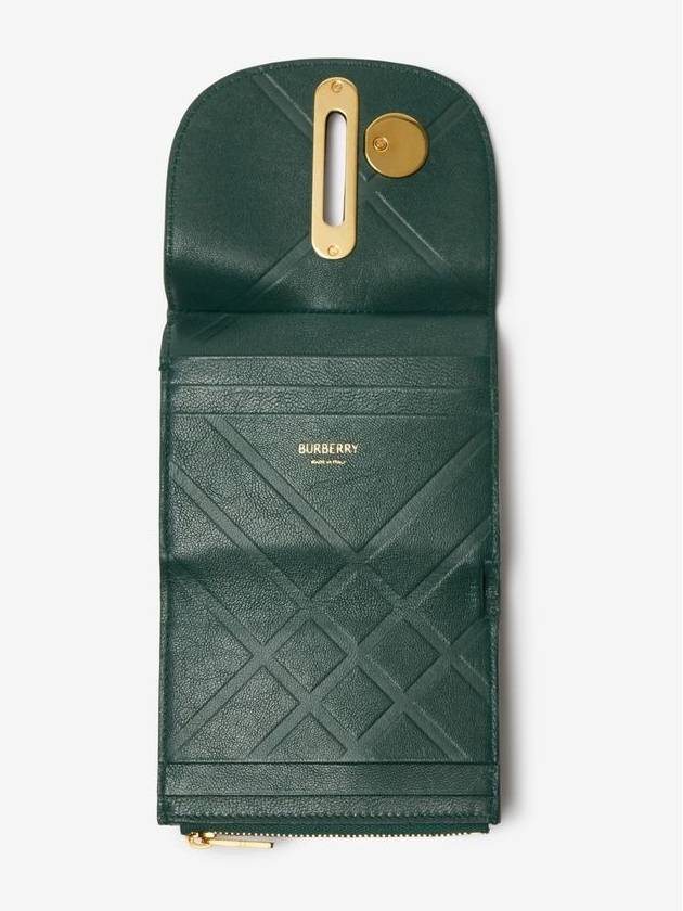 Rocking Horse Leather Half Wallet Green - BURBERRY - BALAAN 3