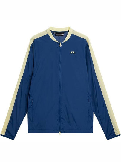 Tom Logo Zip-Up Jacket Estate Blue - J.LINDEBERG - BALAAN 2