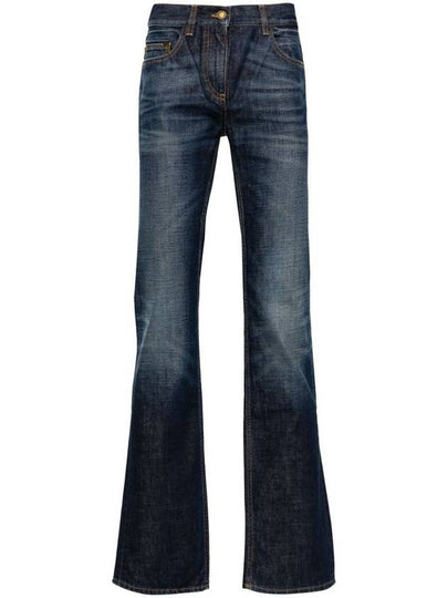 Denim Straight Pants PWYB032 R24DEN0024545 BLUE - PALM ANGELS - BALAAN 2