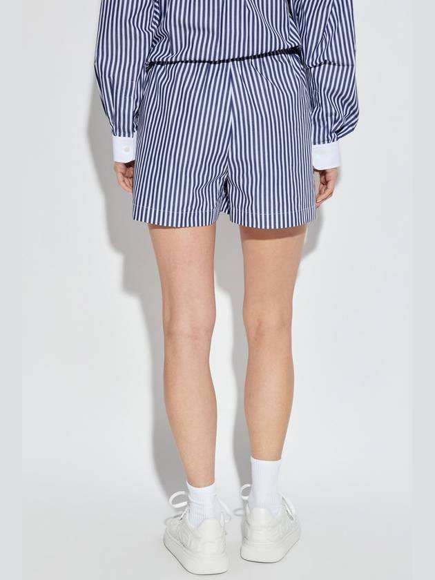 Sporty & Rich Shorts From The New York Collection, Women's, Navy Blue - SPORTY & RICH - BALAAN 4