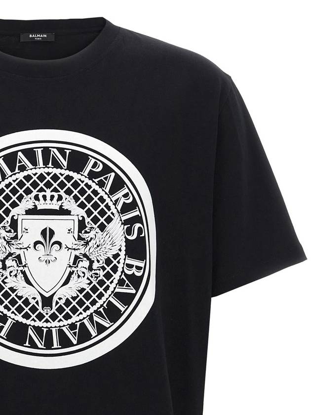 Balmain Velvet Logo T-Shirt - BALMAIN - BALAAN 3