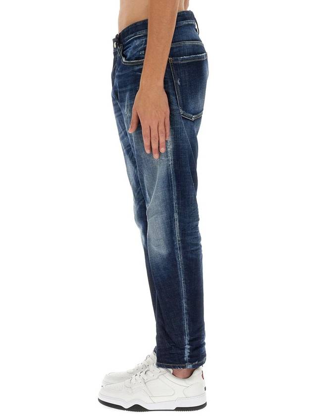 24FW Denim Straight Pants S74LB1576 S30342 470 BLUE - DSQUARED2 - BALAAN 5