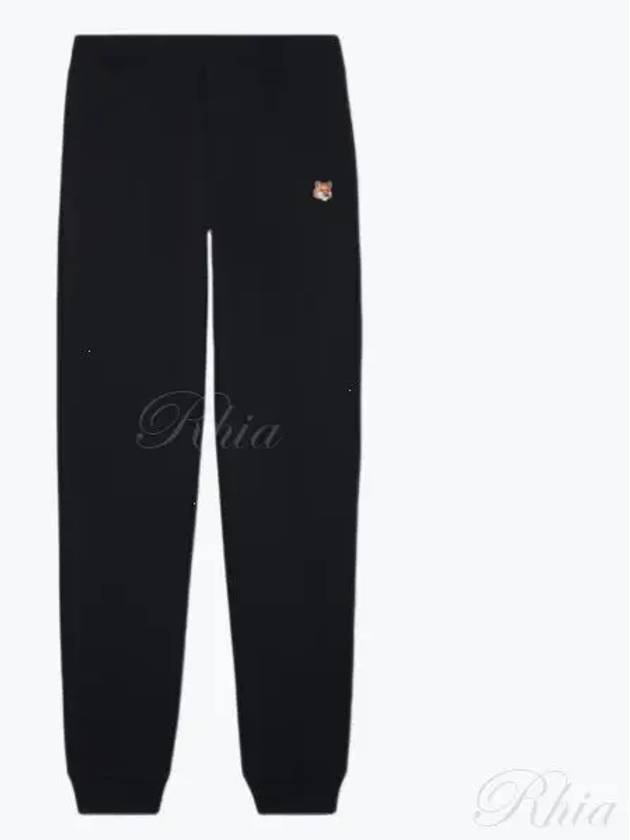 Fox Head Patch Sweat Trank Pants Black - MAISON KITSUNE - BALAAN 2