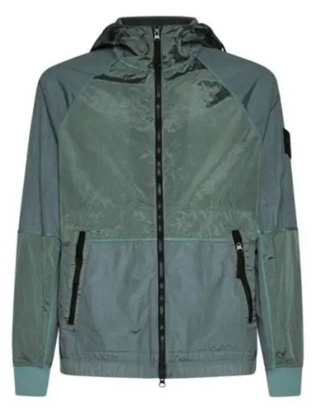 Nylon Metal Windbreaker Light Green - STONE ISLAND - BALAAN 2