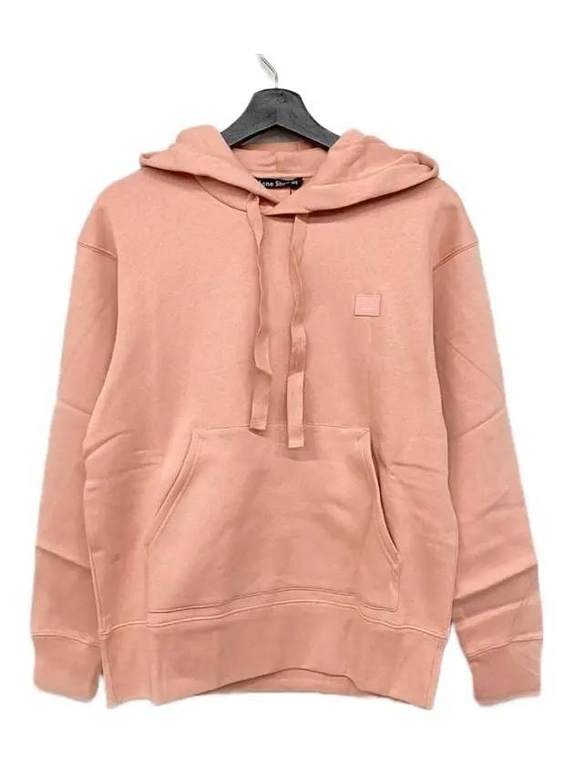 Ferris Face Patch Hoodie Pale Pink - ACNE STUDIOS - BALAAN 2