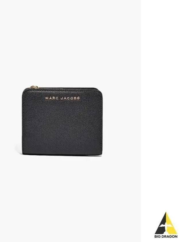 Daily Mini Compact Wallet Black MBACS23017BKX - MARC JACOBS - BALAAN 1