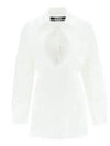 La Robe Baunhilha Layered Shirt Short Dress White - JACQUEMUS - BALAAN 2